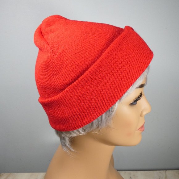 CARHARTT Knit Cap Beanie Red - Picture 2 of 5